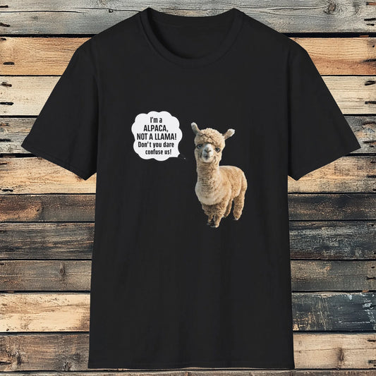 Alpaca Identity T-Shirt - Humor and Pride in Every Thread