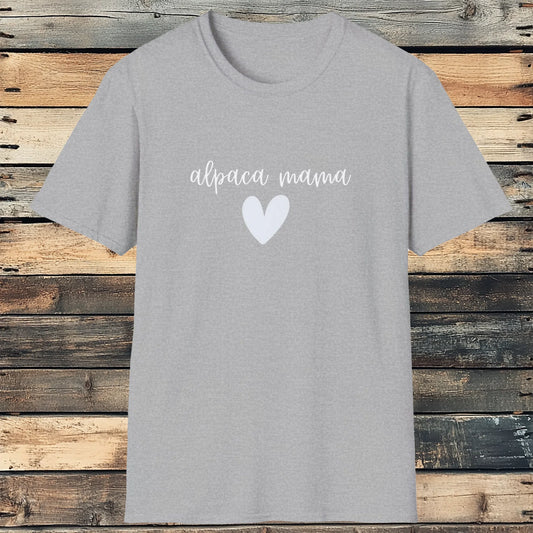 Alpaca Mama Shirt - Softstyle Comfort with Heartfelt Design