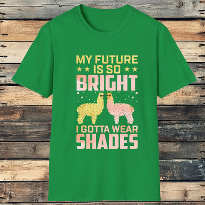 Bright Future Alpaca Tee - Sunny Outlook with a Stylish Spin