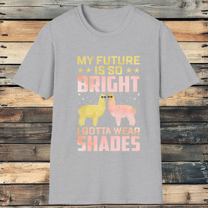 Bright Future Alpaca Tee - Sunny Outlook with a Stylish Spin