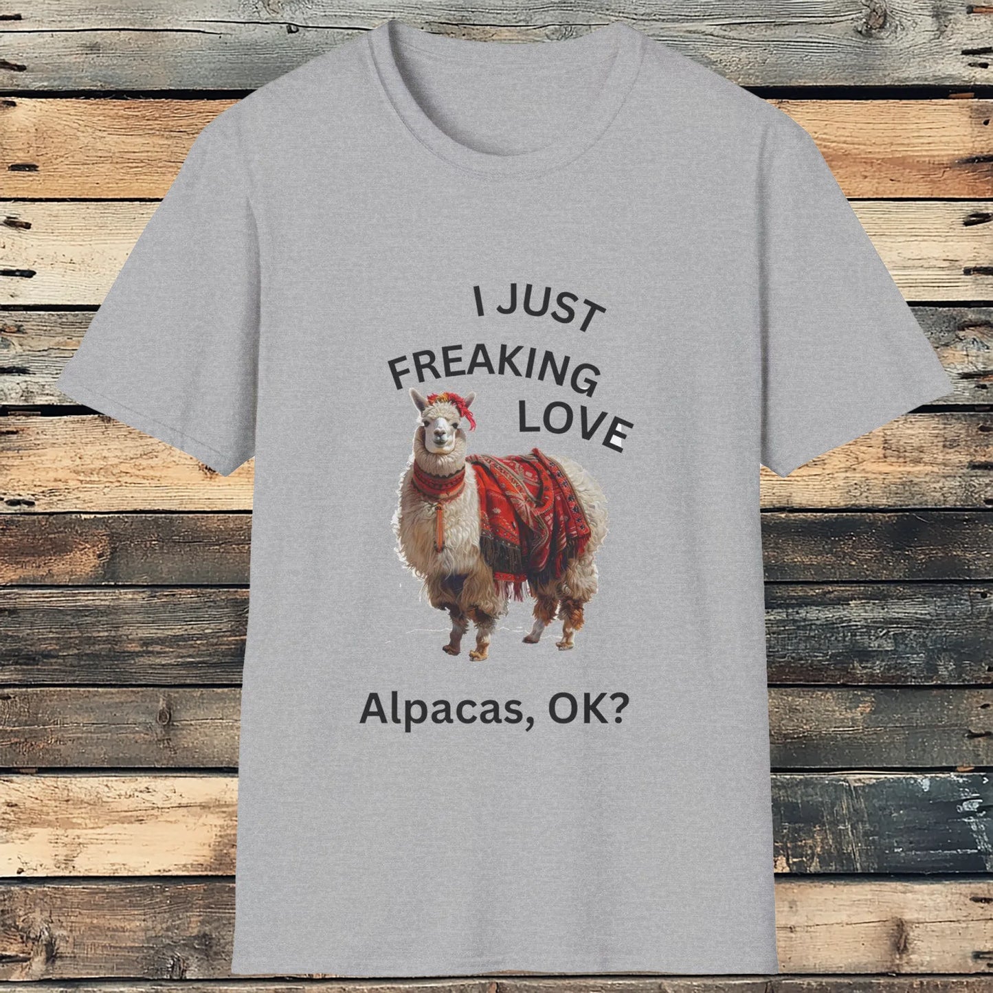 I Just freaking love alpacas