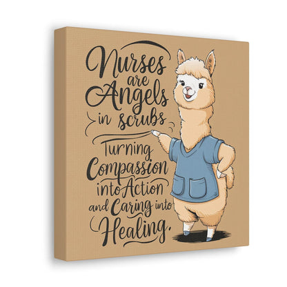 Nurses Are Angels Canvas Gallery Wraps